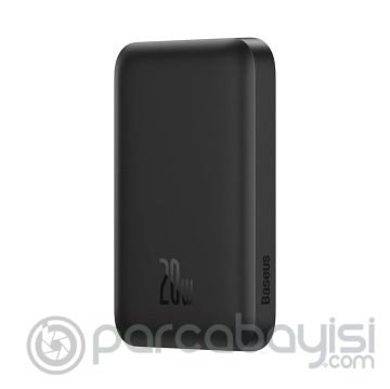 Baseus 20W 6000mAh Manyetik Magsafe Hızlı Şarj Powerbank+50CM Hızlı Şarj Type-C Kablosu