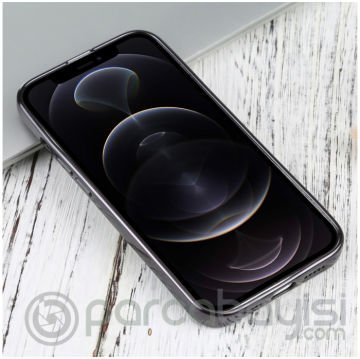 iPhone 13 Pro 6.1inç Lazer Kaplama Renkli Kenar Şeffaf Kılıf