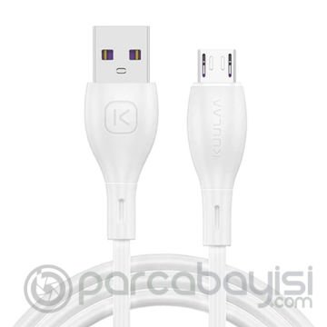 KUULAA Liquid Silicone Mikro USB 2.4A Hızlı Şarj Kablosu 1metre