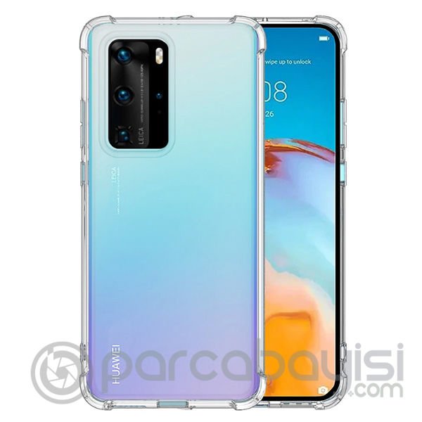 Huawei P40 Anti-Drop Darbe Emici Silikon Kılıf