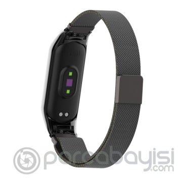 Xiaomi Mi Band 5 Metal Kayış Kordon Milano Loop