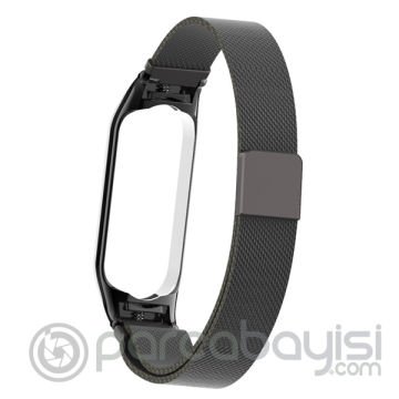Xiaomi Mi Band 5 Metal Kayış Kordon Milano Loop