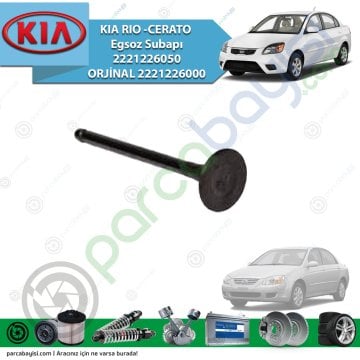 Kia Rio -Cerato Egsoz Subapı 2221226050 Orjinal | 2221226000