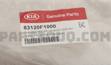 Kia Sportage Arka Kapı Gövde Fitili Sağ Orjinal | 83120F1000