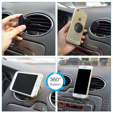 K16 Mini Mıknatıslı Araç Havalandırma Tutucu