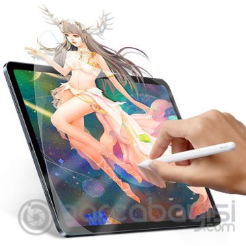 Baseus İpad Pro 12.9 İnch 2017 Paper Like Film Darbe Emici Pet Ekran Koruyucu