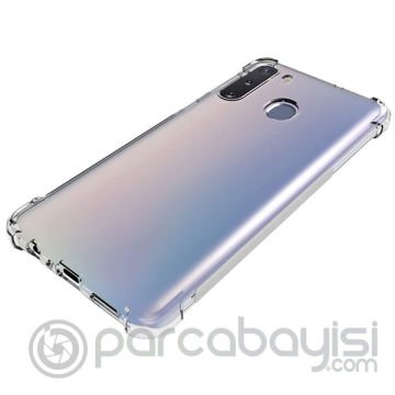 Ally Samsung Galaxy A21 Anti-Drop Darbe Emici Silikon Kılıf
