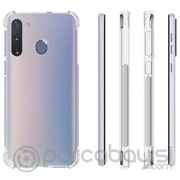 Ally Samsung Galaxy A21 Anti-Drop Darbe Emici Silikon Kılıf