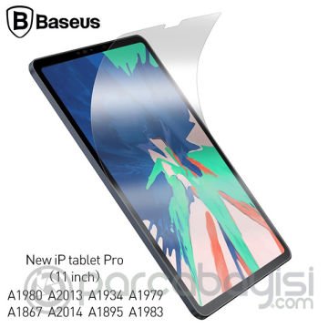 Baseus İPad Pro 11 İnch 2021-2020-2018 Paper Like Film Darbe Emici Pet Ekran Koruyucu