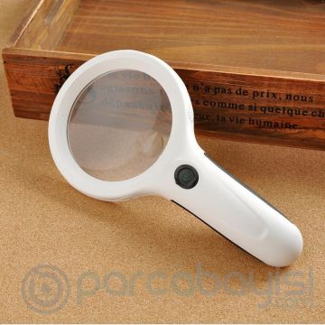 A9588 Uv Işıklı 8x Büyük Büyüteç