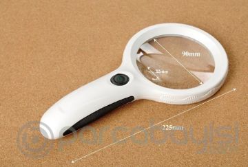 A9588 Uv Işıklı 8x Büyük Büyüteç