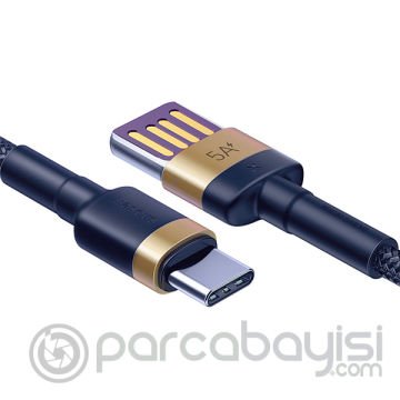 Baseus Cafule Hw Usb Type C40w Hızlı Şarj Usb Kablo Halat Kablo