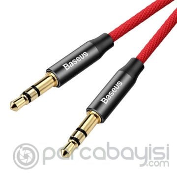 Baseus Yiven M30 3.5mm Aux Kablo 0.50cm Kısa Halat Aux Kablo