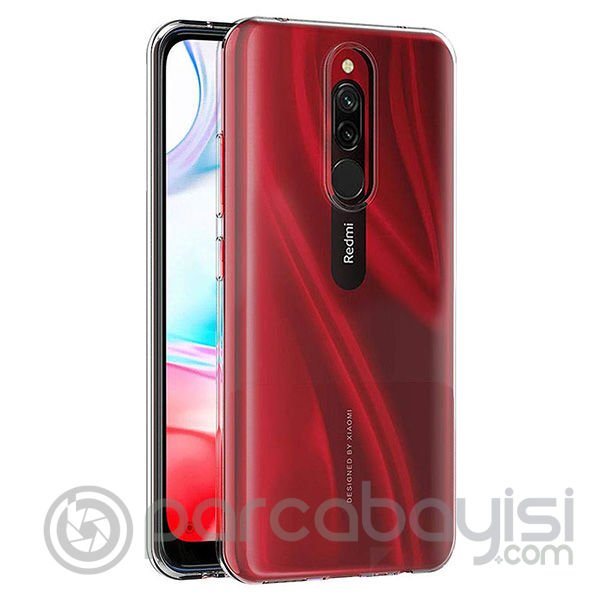 Xiaomi Redmi 8 Kamera Korumalı Silikon Kılıf