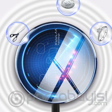 KUULAA Mirro15W Qi Wireless Kablosuz Şarj Cihazı İPhone 11,12 XS XR-8