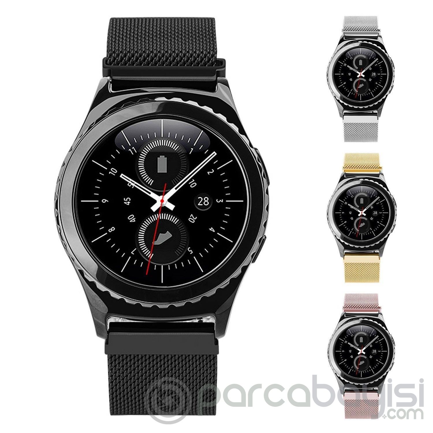 20mm  Kordon Kayış  Sm Gear S2,R600 Watch S4 42mm,Huawei Watch Gt