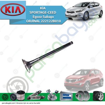 Kia Sportage-Ceed Egsoz Subapı Orjinal | 222122B010