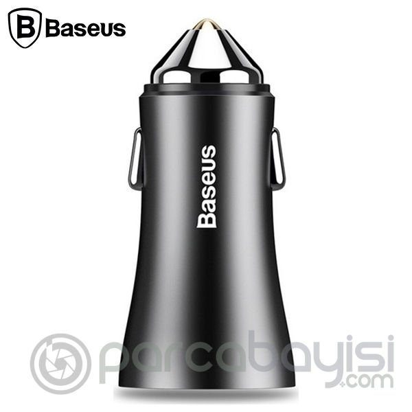 Baseus Golden Contactor Çift Usb Çıkışlı 2.4a Arç Şarj Başlık