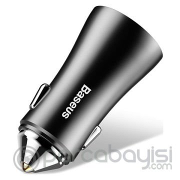 Baseus Golden Contactor Çift Usb Çıkışlı 2.4a Arç Şarj Başlık