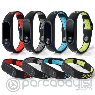 Xiaomi Mi Band 2 Nike Style Soft Silikon Kayış