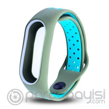 Xiaomi Mi Band 2 Nike Style Soft Silikon Kayış