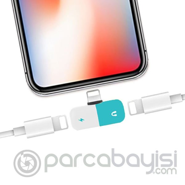 Ally Mini Kapsül İphone 7-8- 7-8 X Plus Lightning Kulaklık +şarj Adaptöru