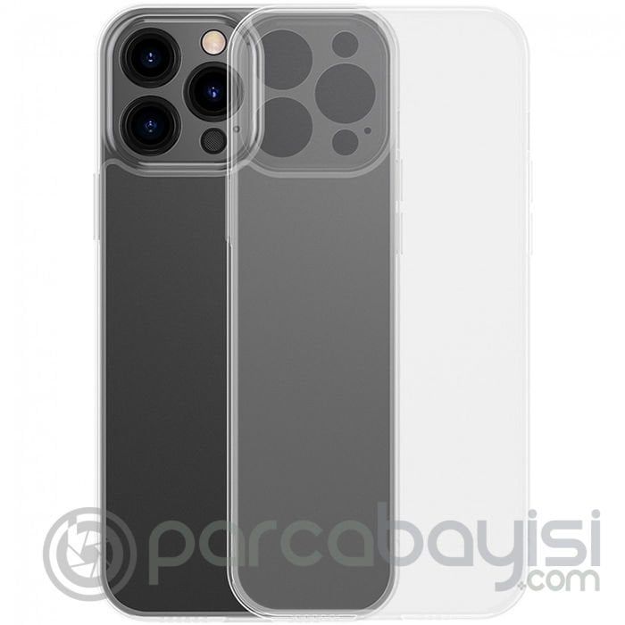 Baseus Frosted Glass iPhone 13 Pro Max 6.7inch Shockproof Koruyucu Kılıf