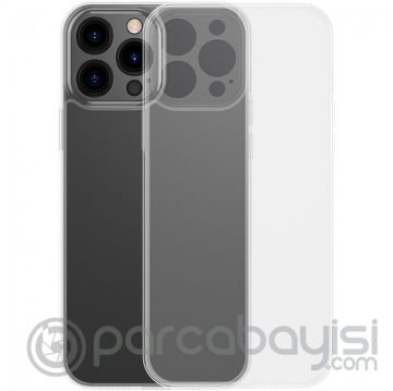 Baseus Frosted Glass iPhone 13 Pro Max 6.7inch Shockproof Koruyucu Kılıf