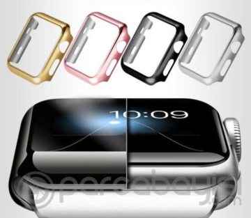 Ally Apple Watch İçin 38mm Lazer Kaplama Koruma Kılıf