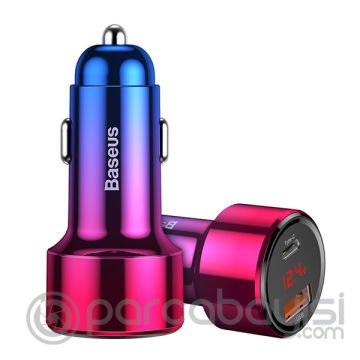 Baseus 45w Hızlı Şarj 4.0,3.0 1 Type C+usb Pps Araç Şarj Başlık