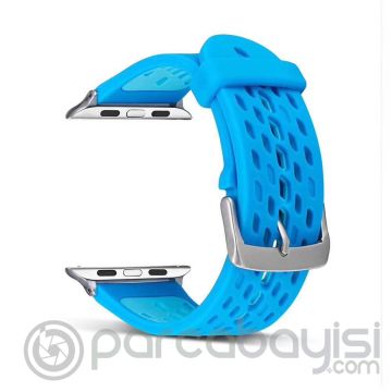 Ally Apple Watch 7-8 45mm 6-5-4 44mm Soft Silikon Kayış 3-2-1 42mm