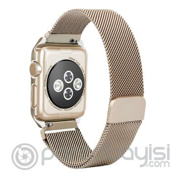Ally İwatch İçin 42mm,2,3 Metal Kayış Milano Loop+metal Kılıf