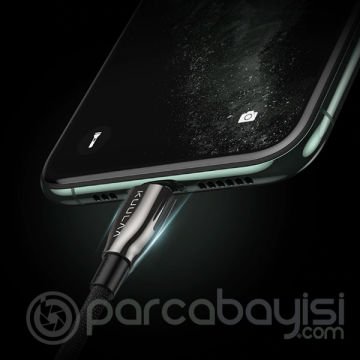 KUULAA 1Mfi sertifikalı Type-C to Lightning İPhone PD 18W Şarj Kablosu