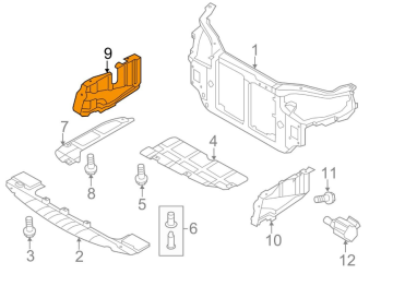 Kia Ceed Motor Alt Panel Koruyucu Sağ Orjinal | 291202H000