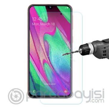 Ally Samsung Galaxy A40 Tempered Kırılmaz Cam Ekran Koruyucu