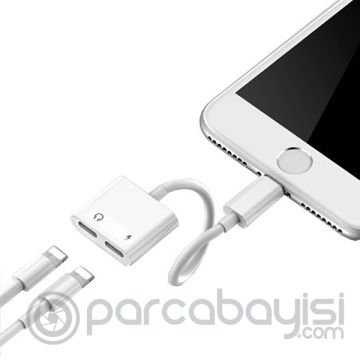İPhone 13-12-11- X Plus Lightning Kulaklık +Şarj Usb Adaptörü