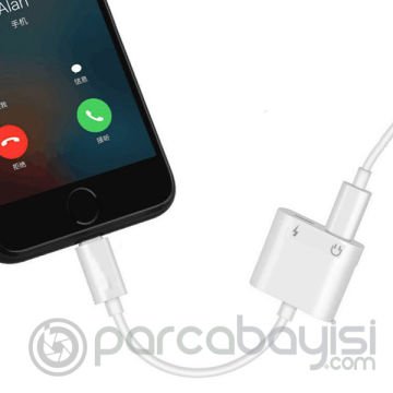 İPhone 13-12-11- X Plus Lightning Kulaklık +Şarj Usb Adaptörü