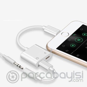 İPhone 13-12-11- X Plus Lightning Kulaklık +Şarj Usb Adaptörü