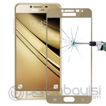 Ally Samsung Galaxy C5 Pro İçin 3d Full Kırılmaz Cam Ekran Koruyucu