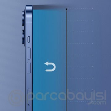 Baseus İPhone 12-12 Pro 6.1 Ekran Koruyucu 0.3MM Full Anti Blue Light Tempered Cam Ekran Koruyucu 2A