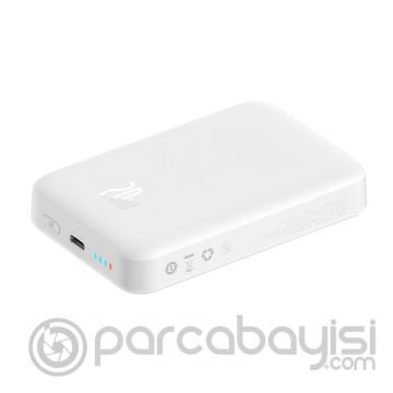 Baseus 20W 10000mAh Manyetik Magsafe Hızlı Şarj Powerbank+50CM Hızlı Şarj Type-C Kablosu