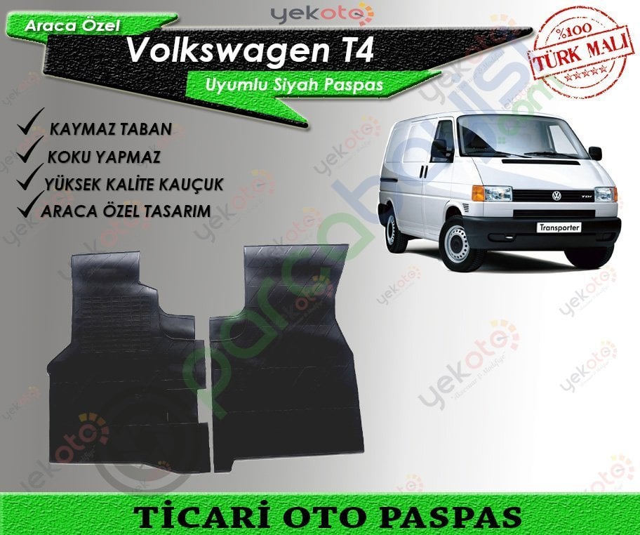 Volkswagen Transporter T4 Uyumlu Ticari Oto Paspas