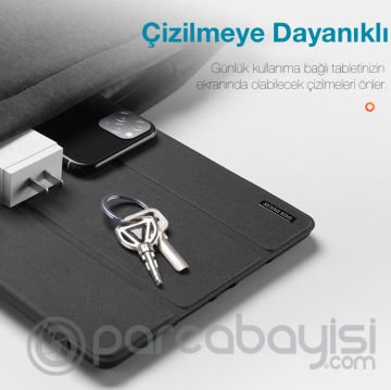 DUX DUCIS Huawei MatePad Pro 12.6 (2021) Kılıf Kalem Bölmeli Domo Series