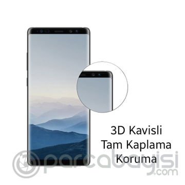 Gor Galaxy Note 9 3D Kavisli Darbe Emici Full Ekran Koruyucu 2 Adet Set