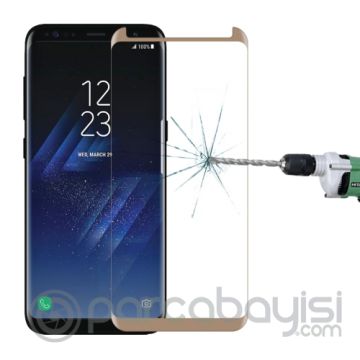 Ally Samsung Galaxy S8 İçin 3d Yeni Tam Govde Cam Ekran Koruyucu