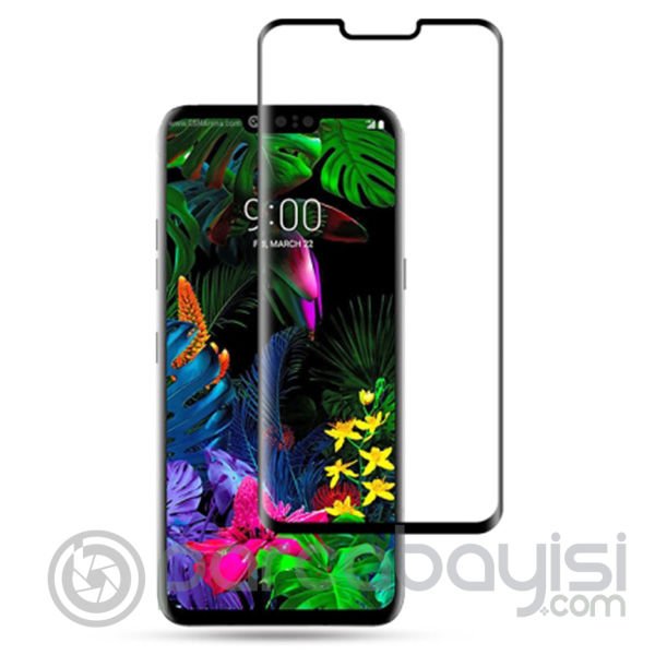 Lg G8 Thinq 3d Kavisli Full Tempered Kırılmaz Cam Ekran Koruyucu