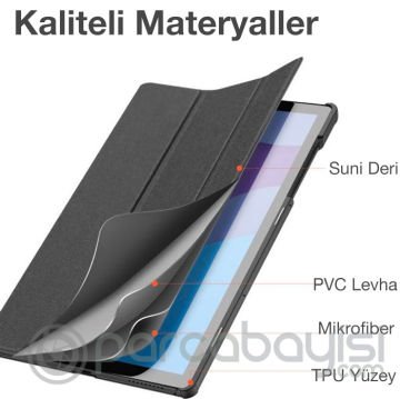 DUX DUCIS SM Galaxy Tab A 8.0 (2019) T290-T295 Kılıf Mıknatıslı Domo Series