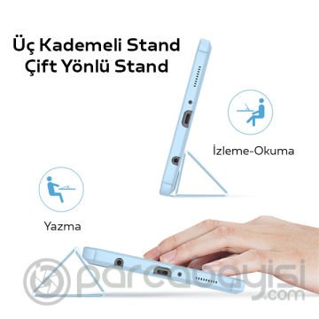 Dux Ducis SM Galaxy Tab A7 Lite T220-T225 Kılıf Mıknatıslı Toby Series