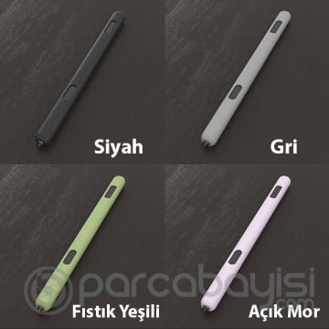 ALLY Samsung Galaxy Tab S6 Lite Kalemi İçin Koruyucu Silikon Kılıf