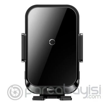 Baseus Halo Electric Wireless 15W Araç Havalandırma Bölmesi Kablosuz Şarjlı Telefon Tutucu